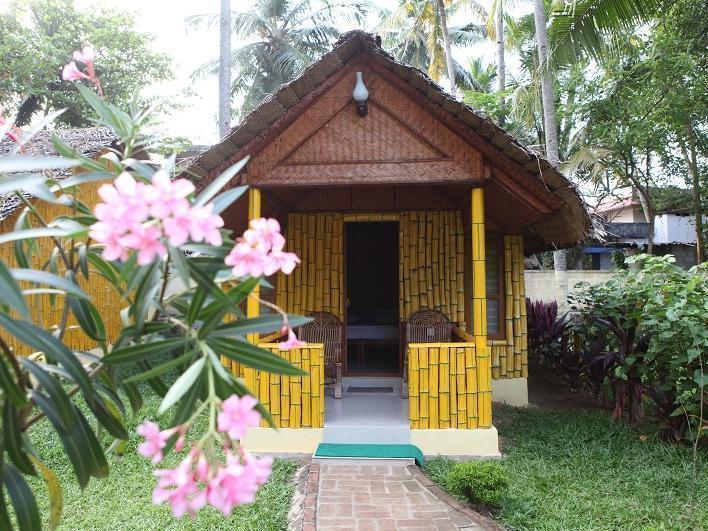 Savithri Inn Bamboo Cottages & Resorts Varkala Exterior foto